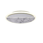 M8507 Marmol LED Ceiling Round White Marble/White