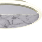 M8507 Marmol LED Ceiling Round White Marble/White