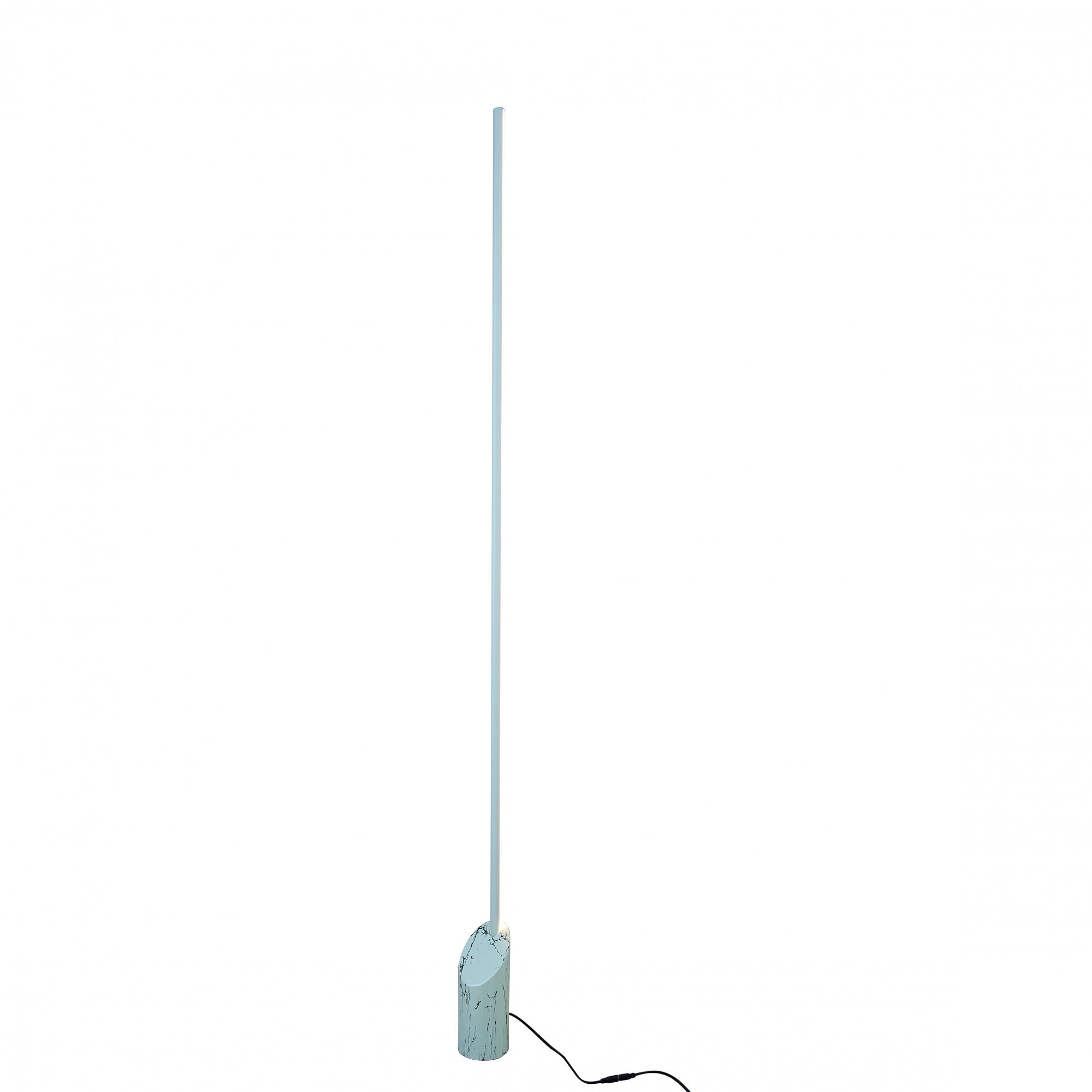 M8512 Marmol LED Floor Lamp White Marble/White