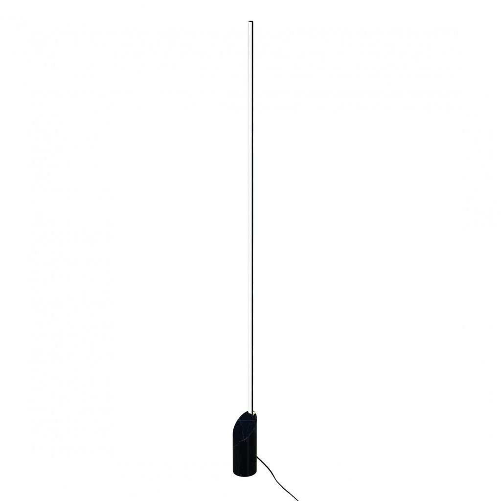 M8513 Marmol LED Floor Lamp Black Marble/Black