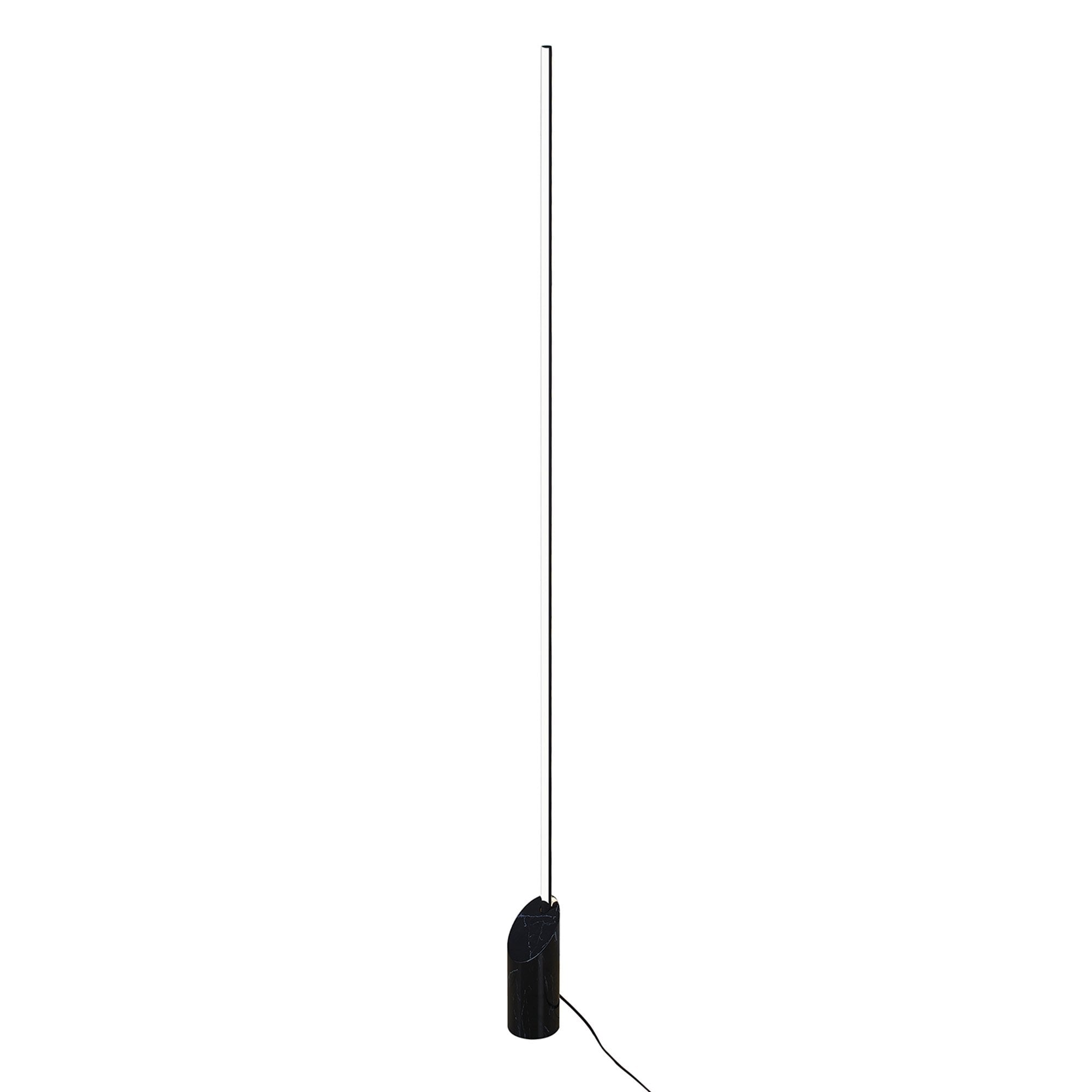 M8513 Marmol LED Floor Lamp Black Marble/Black