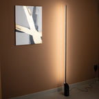 M8513 Marmol LED Floor Lamp Black Marble/Black