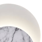M8503 Marmol LED Wall Lamp Layered White Marble/White