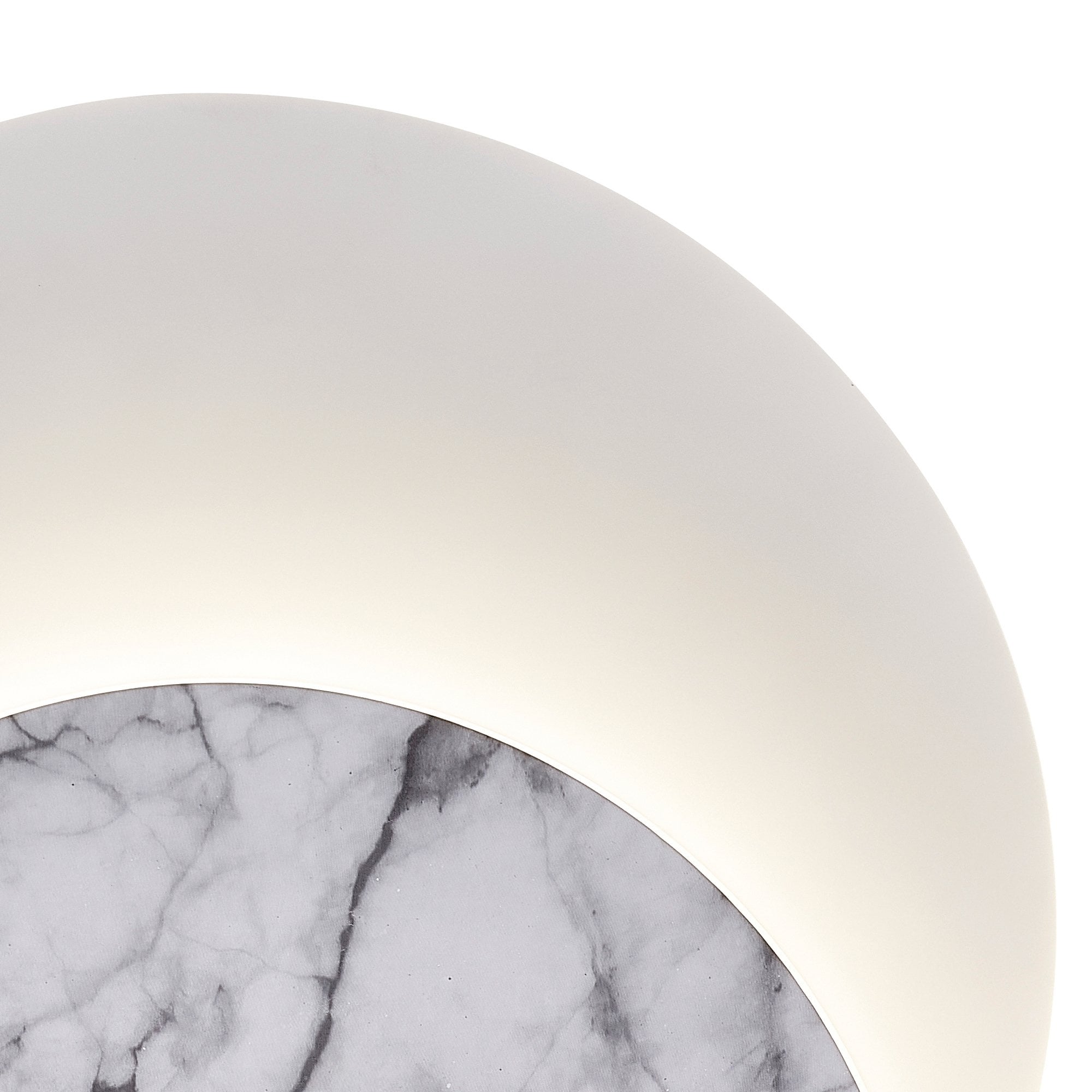 M8503 Marmol LED Wall Lamp Layered White Marble/White