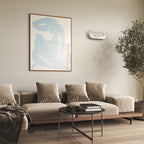 M8502 Marmol LED Wall Lamp Oval White Marble/White