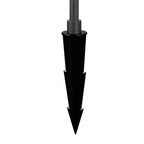 M8478 Nagano Outdoor LED Bollard Sand Black