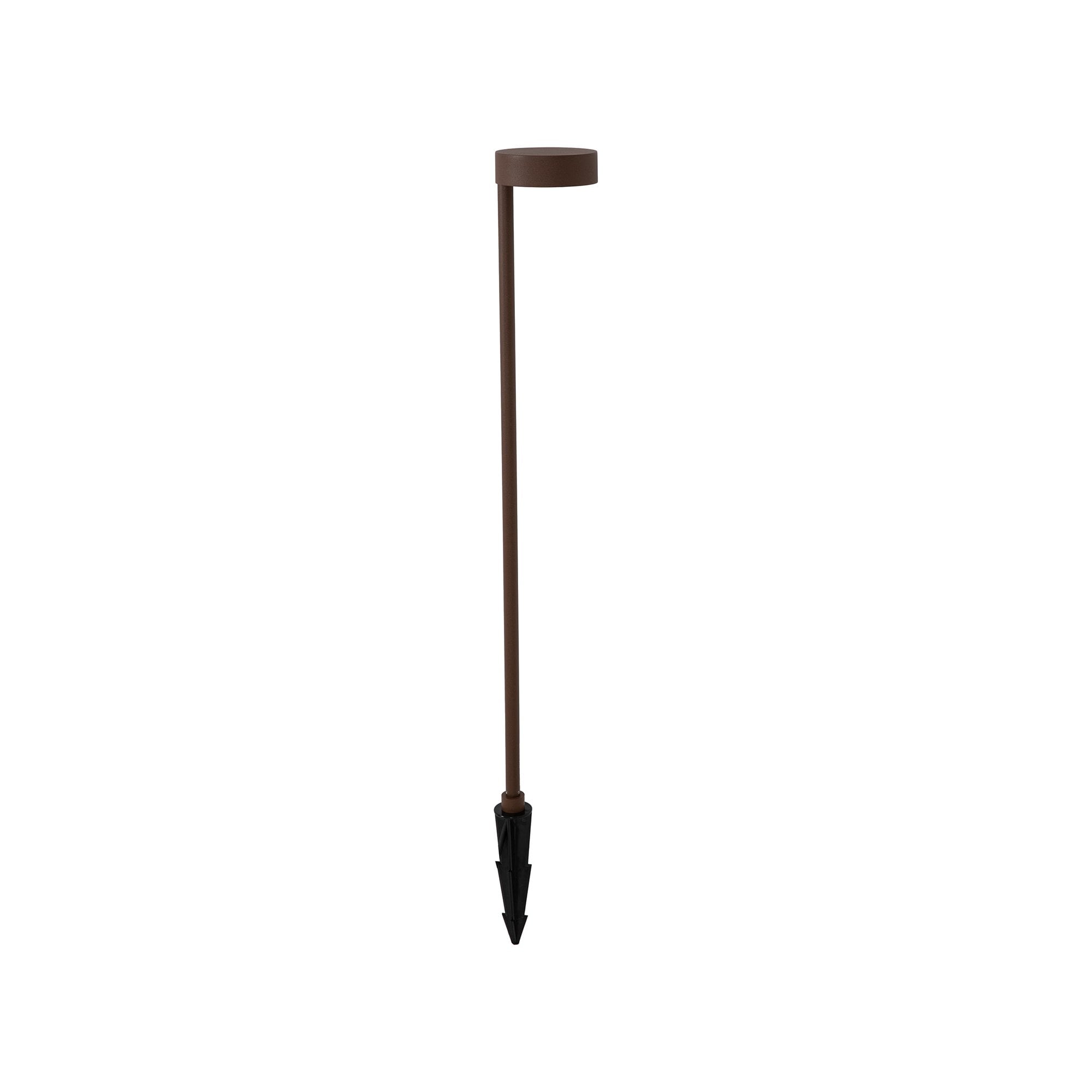 M8479 Nagano Outdoor LED Bollard Rust Brown