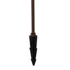 M8479 Nagano Outdoor LED Bollard Rust Brown