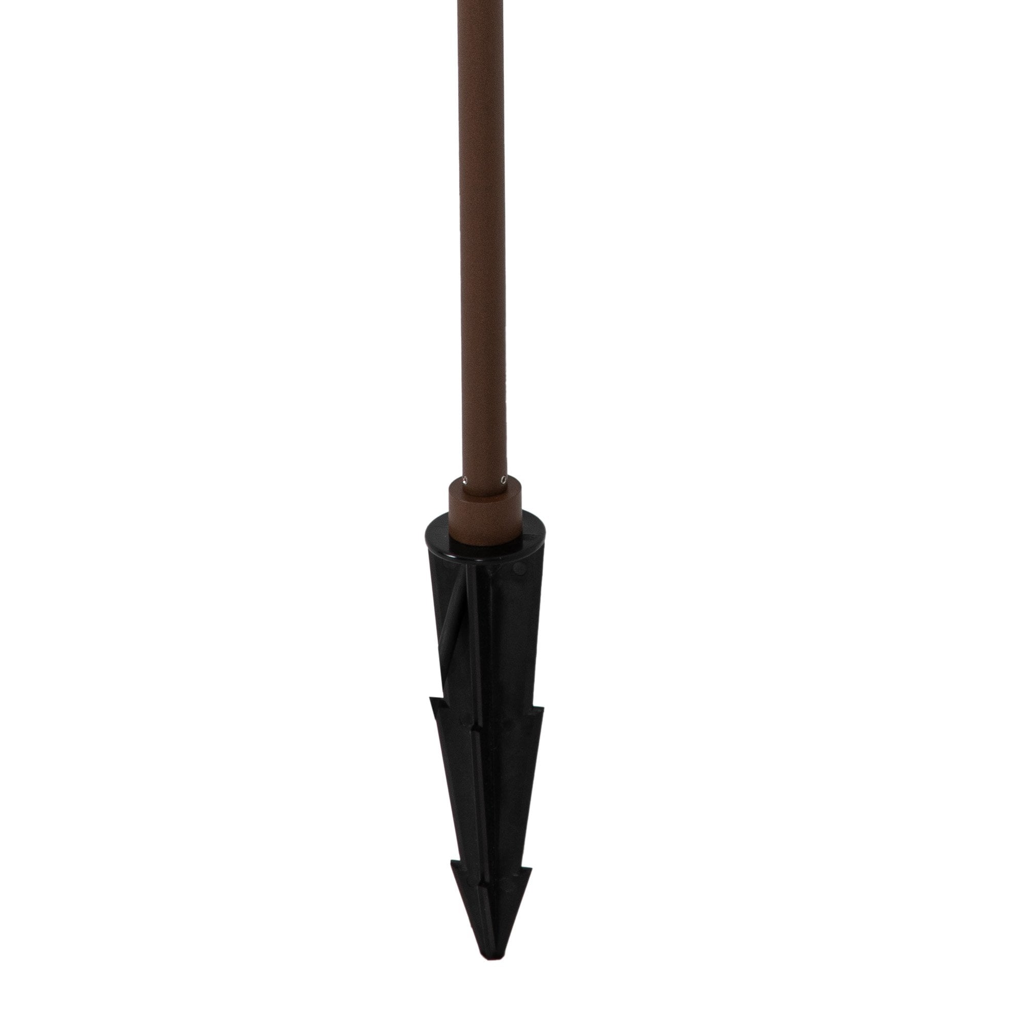 M8479 Nagano Outdoor LED Bollard Rust Brown