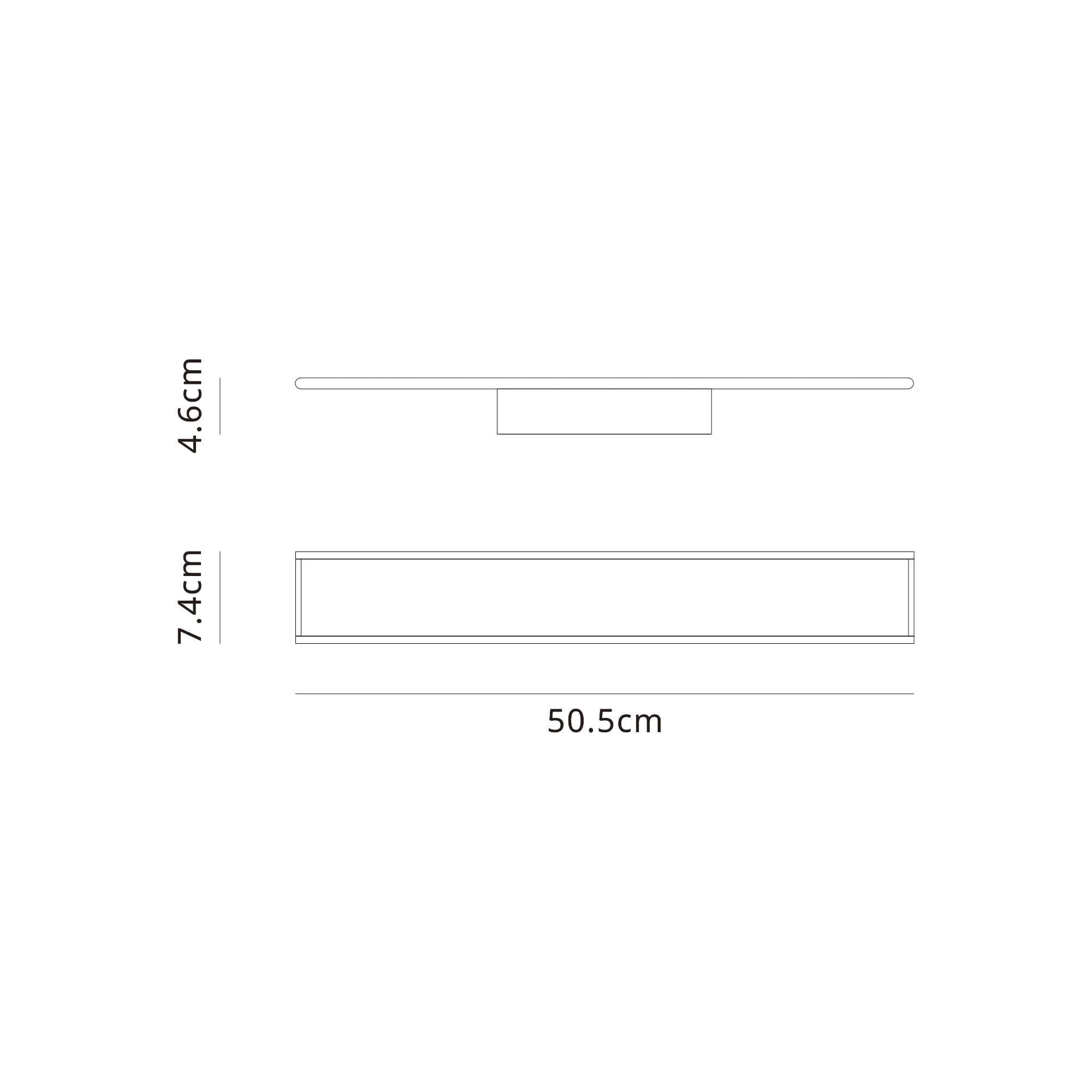 M8495 Nelson LED Wall Light White