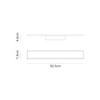 M8497 Nelson LED Wall Light Black