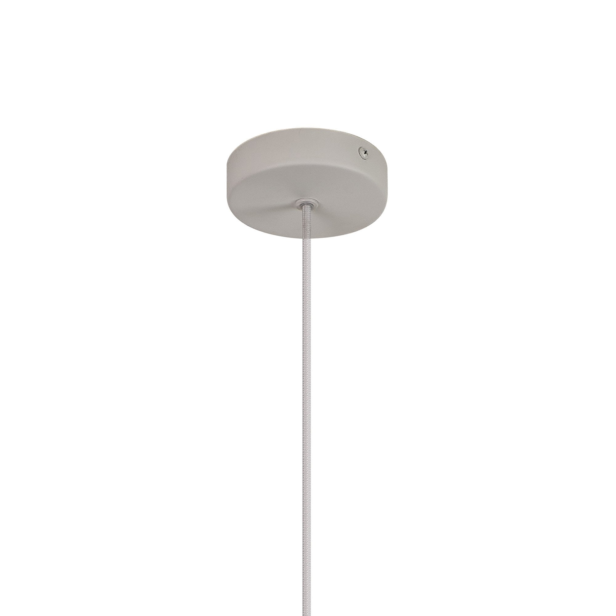 M8278 Nora Single Pendant White/Wood/Clear Glass With Frosted Inner