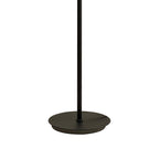 M8290 Nora Floor Lamp Black/Black Marble/Chrome Glass With Frosted Inner