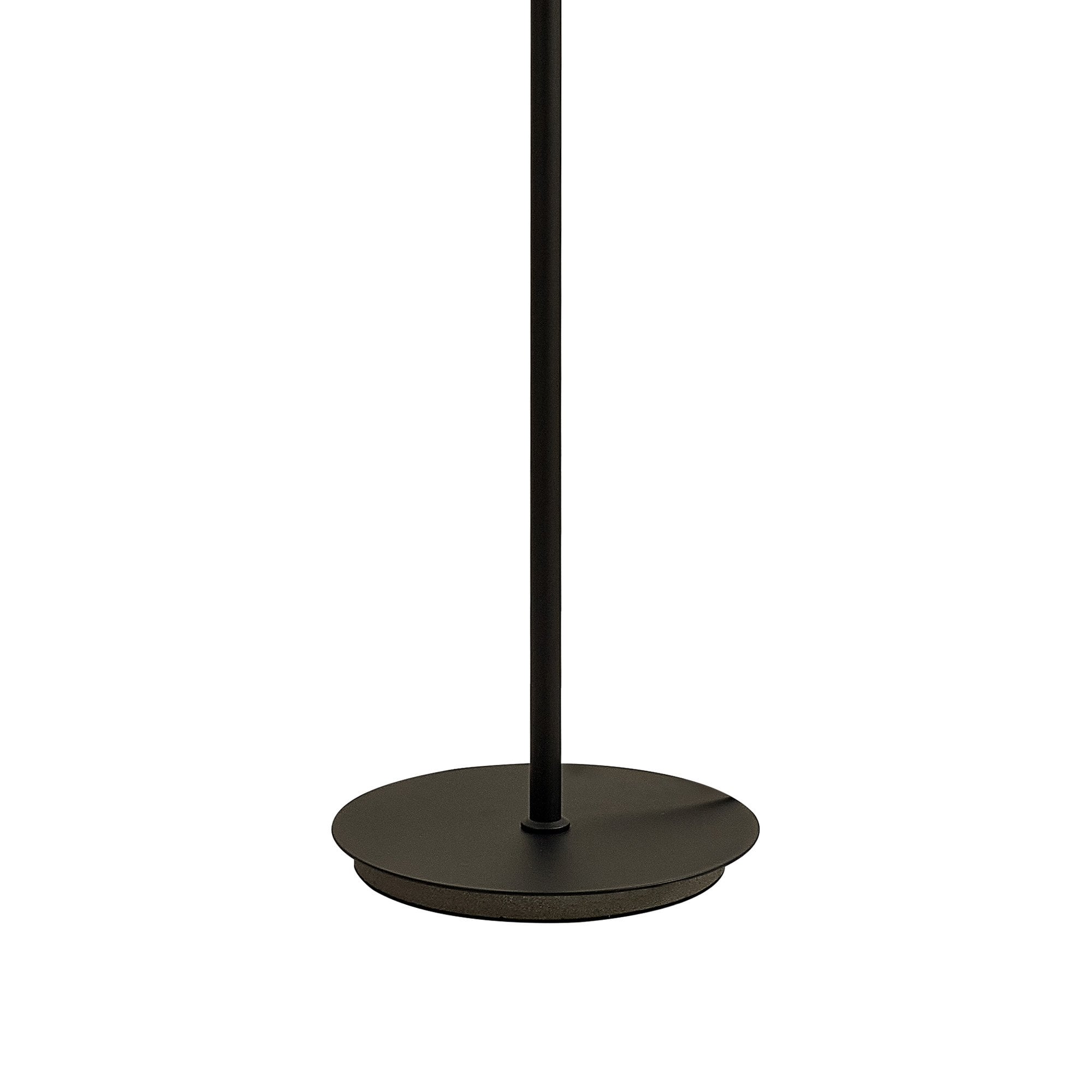 M8290 Nora Floor Lamp Black/Black Marble/Chrome Glass With Frosted Inner