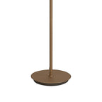 M8402 Nora Floor Lamp Gold/White/Clear Glass With Frosted Inner