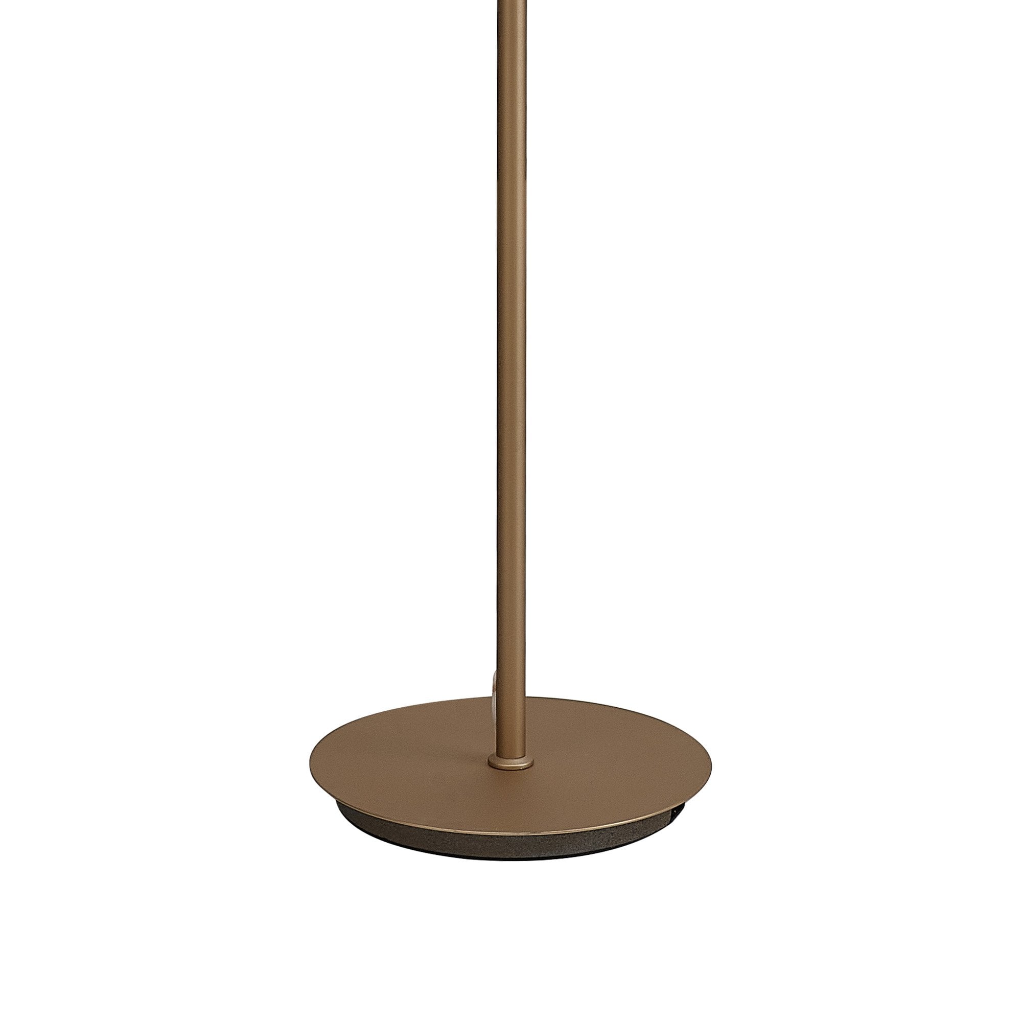 M8402 Nora Floor Lamp Gold/White/Clear Glass With Frosted Inner