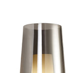 M8288 Nora Wall Lamp Black/Black Marble/Chrome Glass With Frosted Inner
