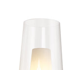 M8400 Nora Wall Lamp Gold/White/Clear Glass With Frosted Inner