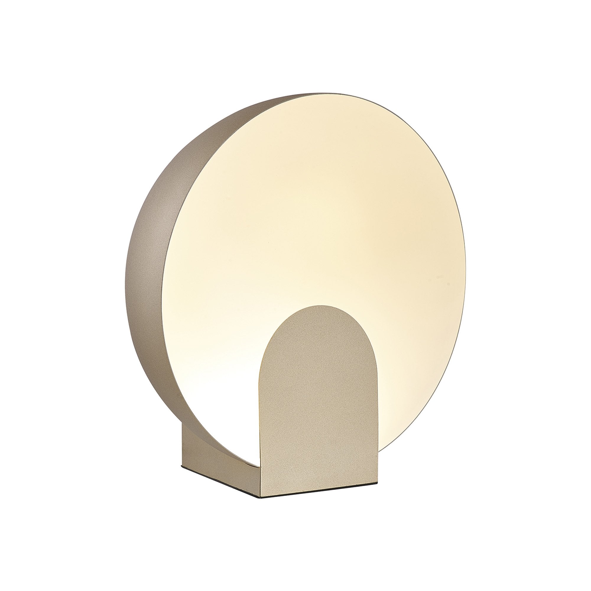M8432 Oculo 30cm LED Table Lamp Satin Gold