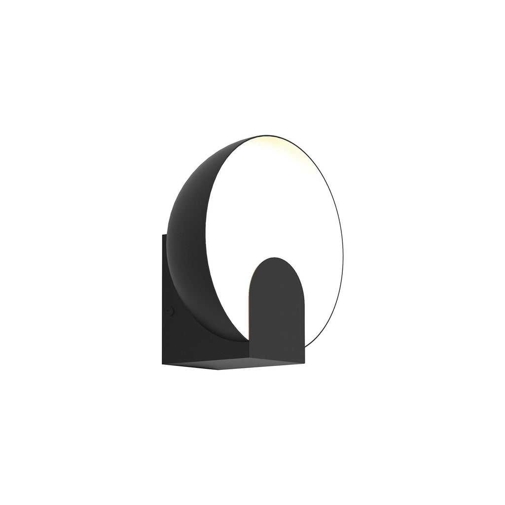 M8590 Oculo 20cm LED Wall Lamp Black
