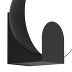 M8590 Oculo 20cm LED Wall Lamp Black