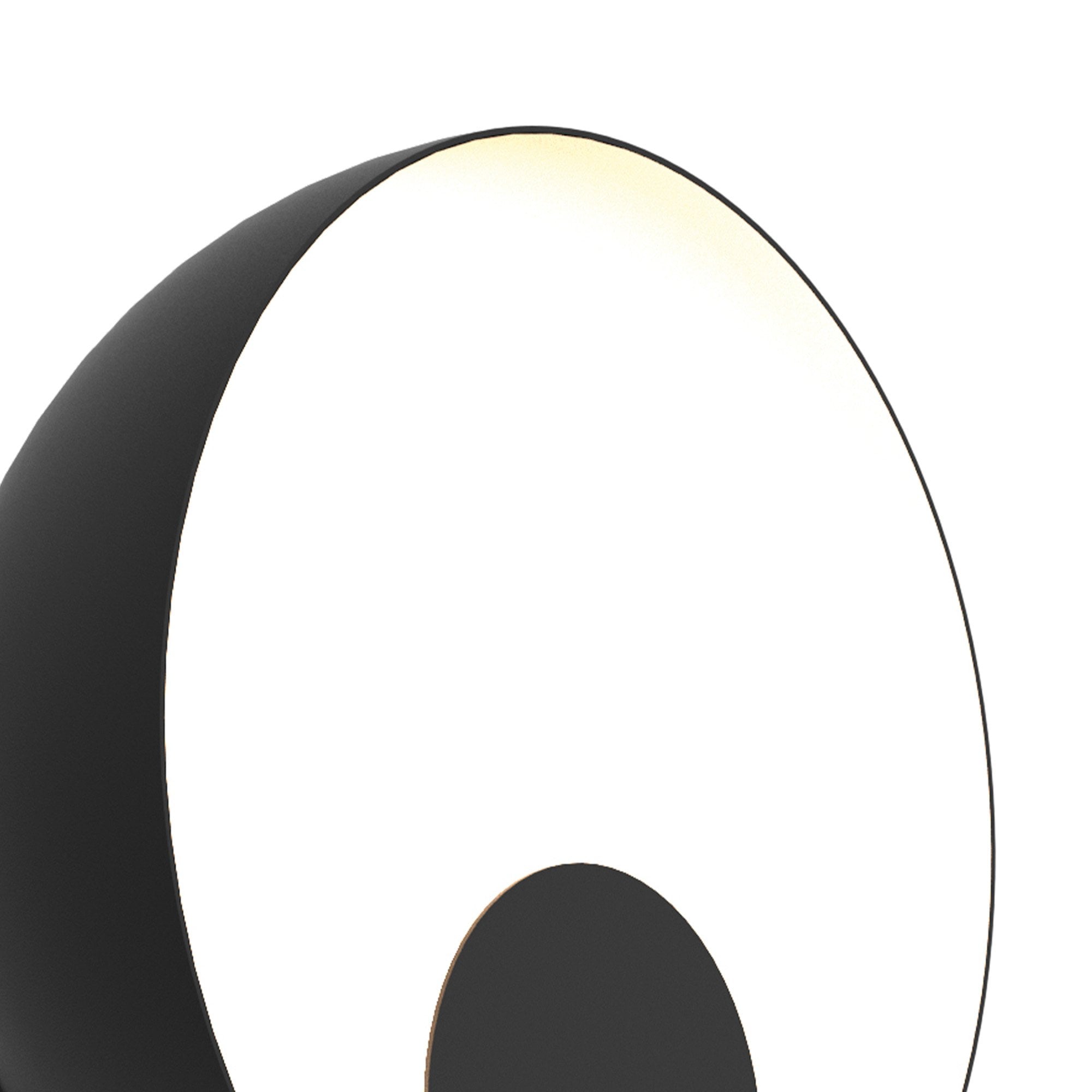 M8590 Oculo 20cm LED Wall Lamp Black