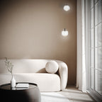 M8405 Roller Rise And Fall LED Pendant White/Black