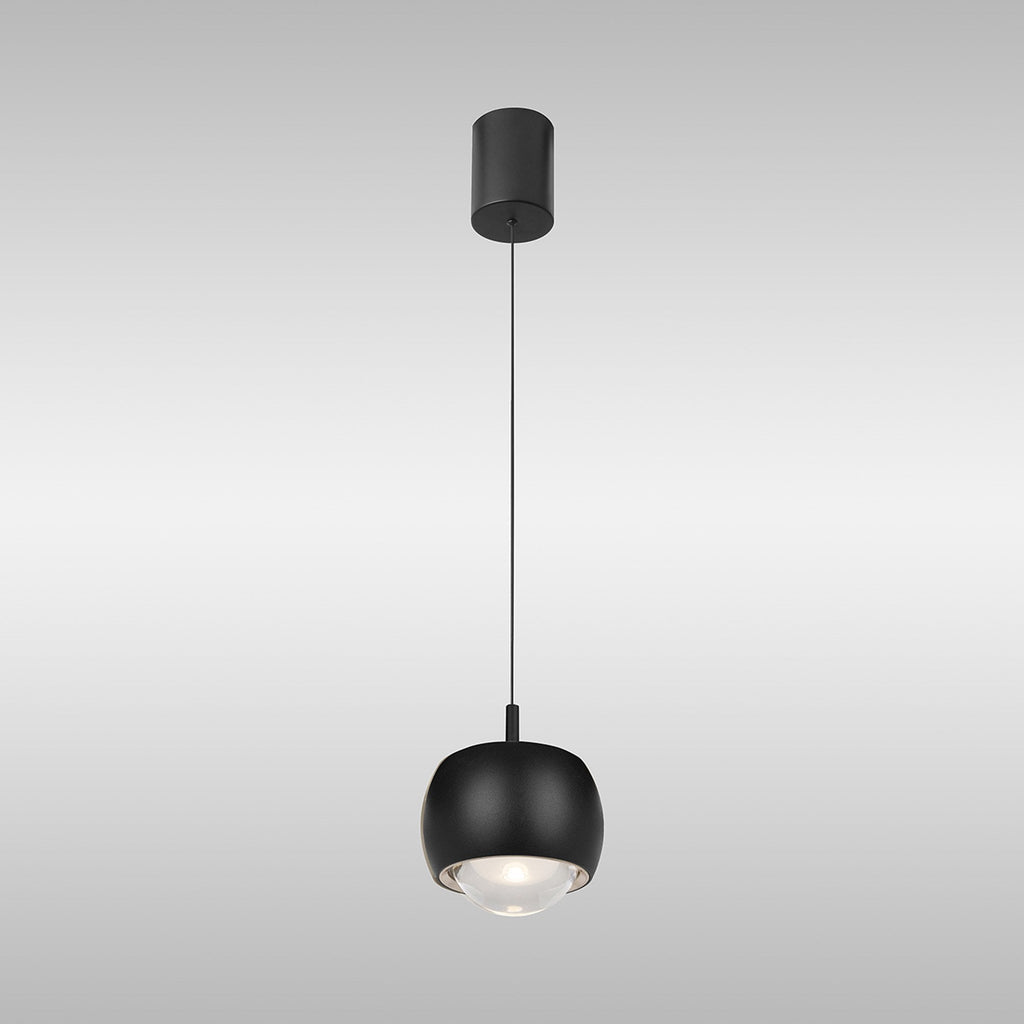 M8406 Roller Rise And Fall LED Pendant Black (S)