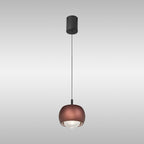 M8408 Roller Rise And Fall LED Pendant Coffee/Black