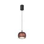 M8408 Roller Rise And Fall LED Pendant Coffee/Black