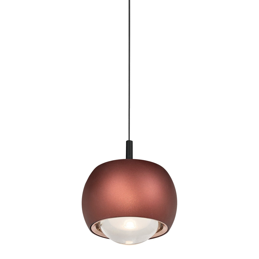 M8408 Roller Rise And Fall LED Pendant Coffee/Black