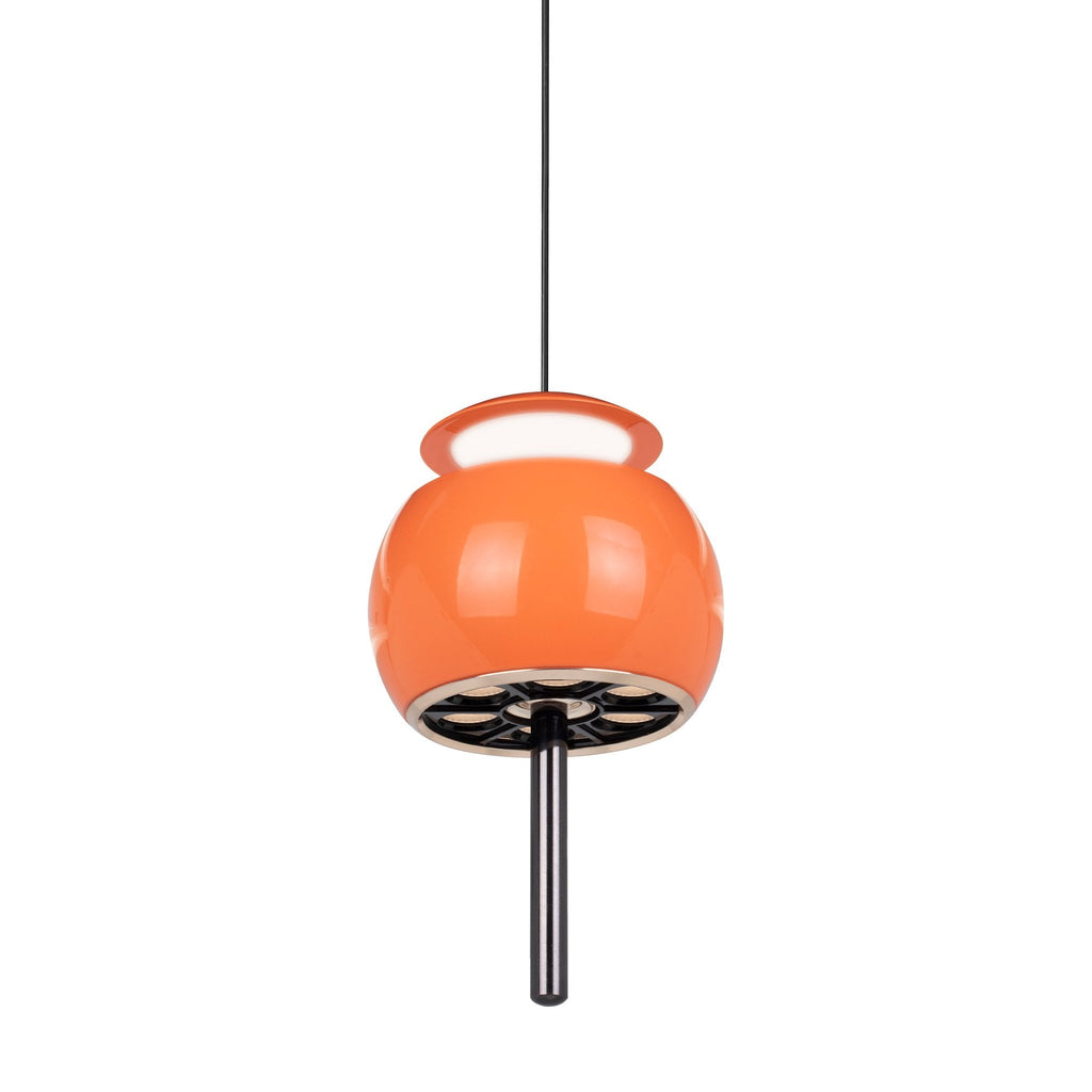 M8409 Roller Rise And Fall LED Pendant Orange/Black