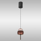 M8411 Roller Rise And Fall LED Pendant Coffee/Black