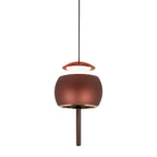 M8411 Roller Rise And Fall LED Pendant Coffee/Black