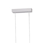 M8297 Sal 6 Light Linear Pendant Spotlight Matt White