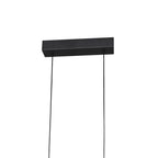 M8298 Sal 6 Light Linear Pendant Spotlight Matt Black