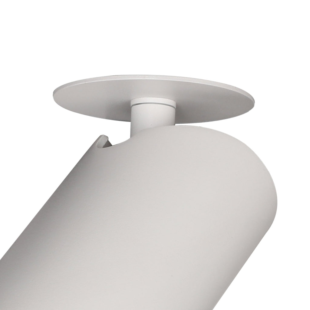 M8295 Sal 1 Light Recessed Spotlight Matt White