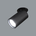 M8296 Sal 1 Light Recessed Spotlight Matt Black (S)