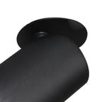 M8296 Sal 1 Light Recessed Spotlight Matt Black (S)