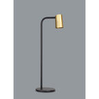 M8492 Sal Tall Table Lamp With Inline Switch 1 Light Satin Gold/Matt Black