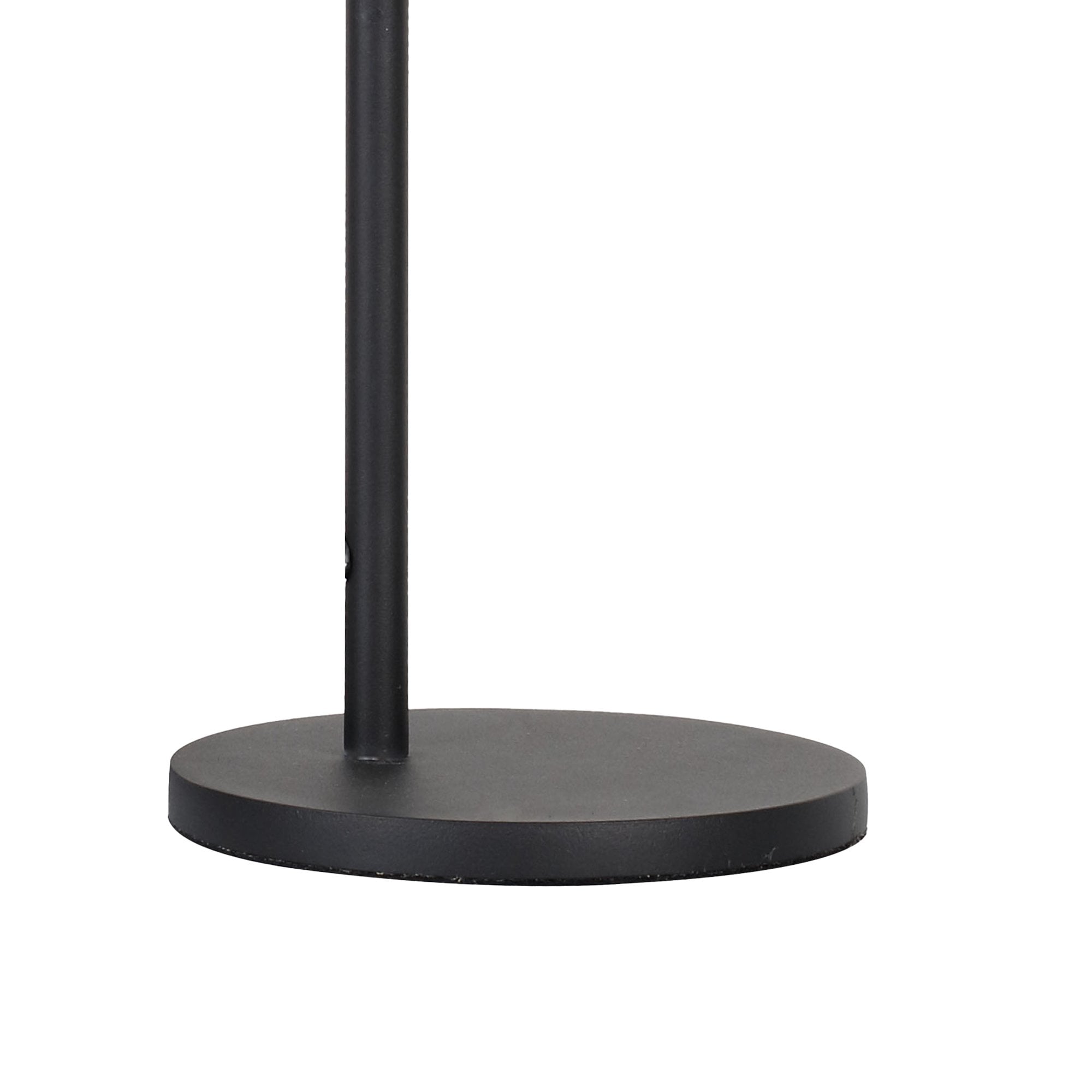 M8492 Sal Tall Table Lamp With Inline Switch 1 Light Satin Gold/Matt Black