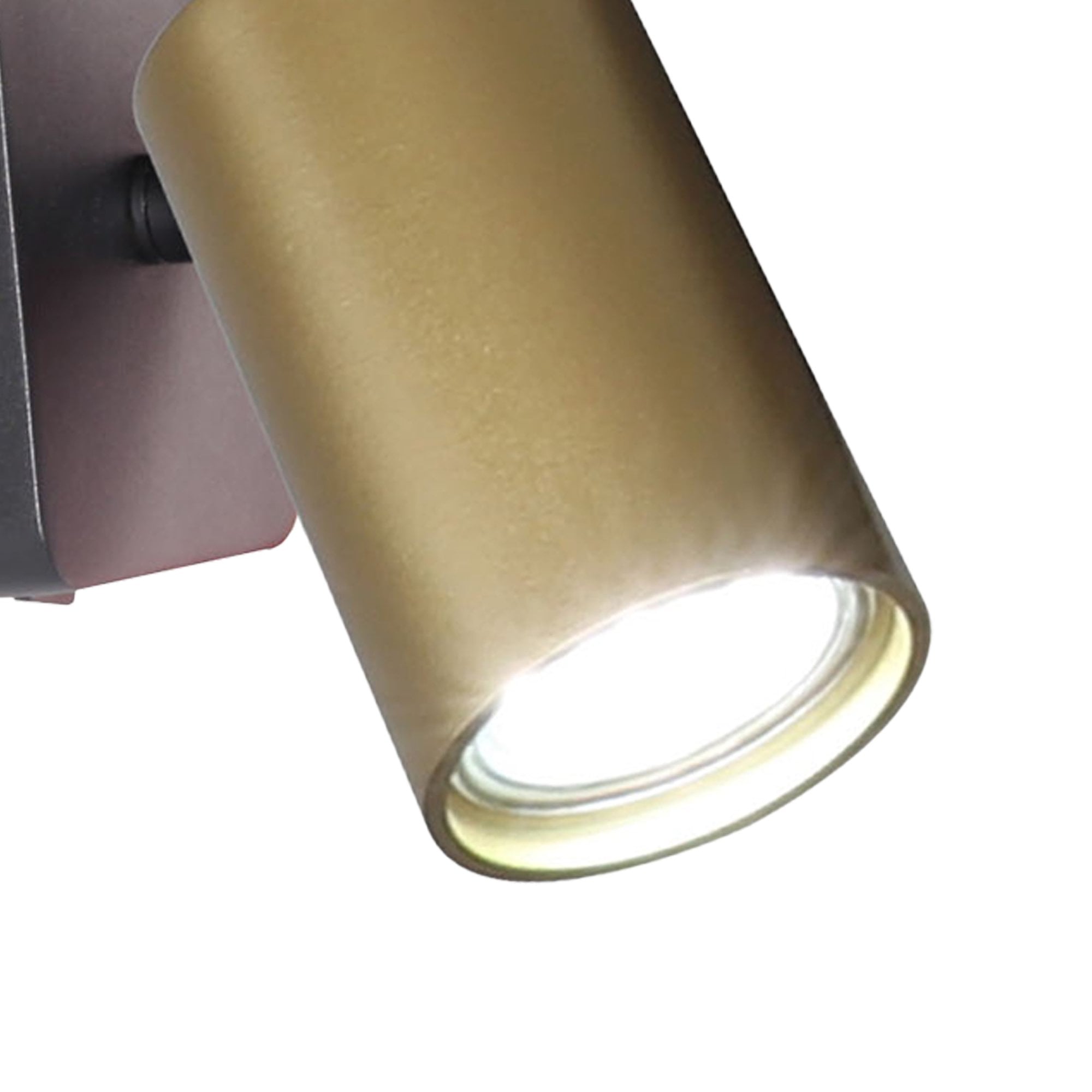 M8490 Sal 1 Light Wall Light Satin Gold/Matt Black