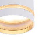 M8658 Split Spotlight Round White