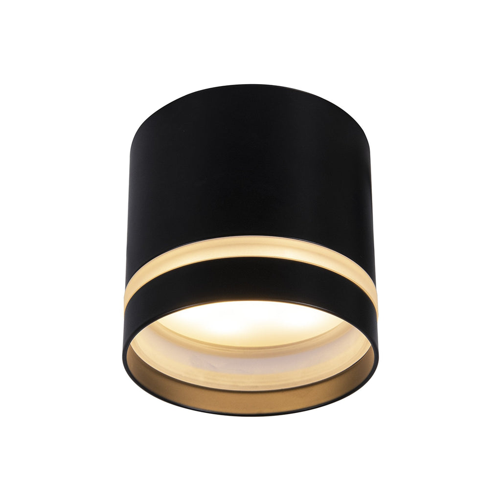 M8659 Split Spotlight Round Black