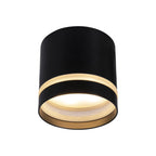 M8659 Split Spotlight Round Black