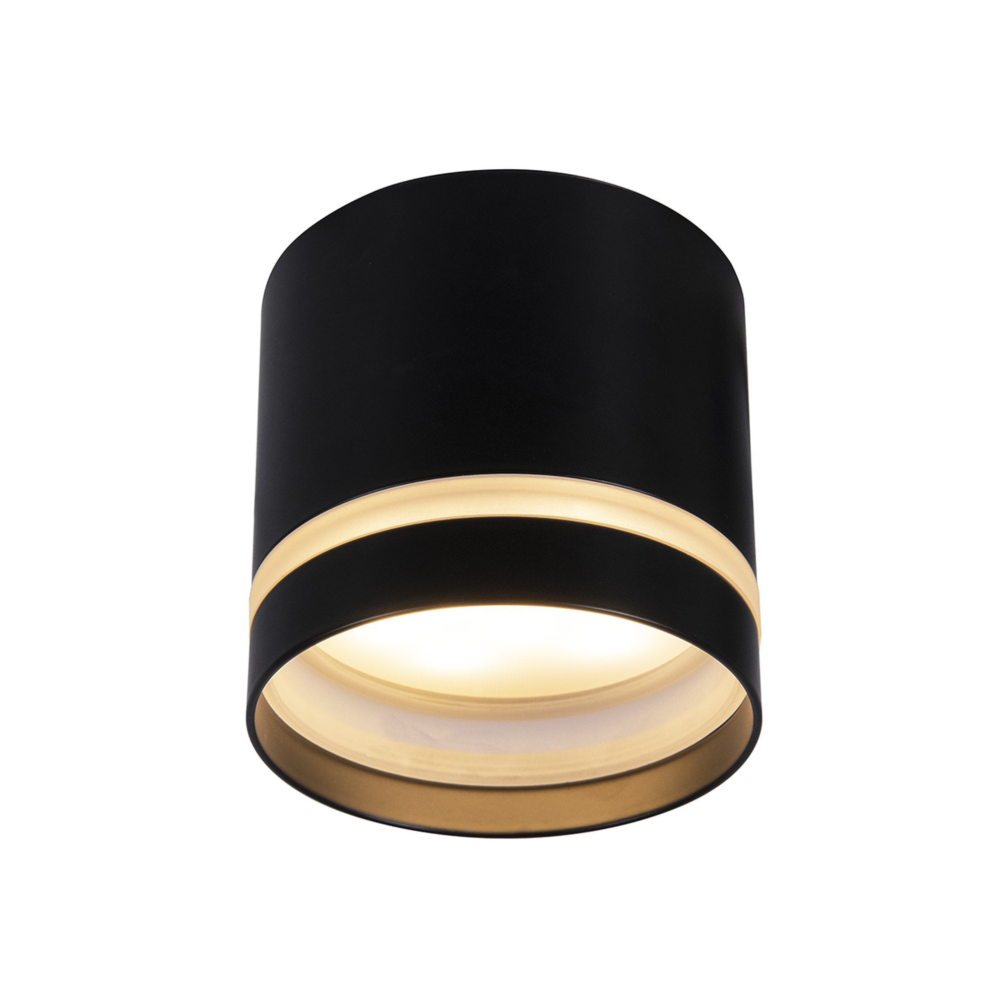 M8659 Split Spotlight Round Black