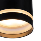 M8659 Split Spotlight Round Black