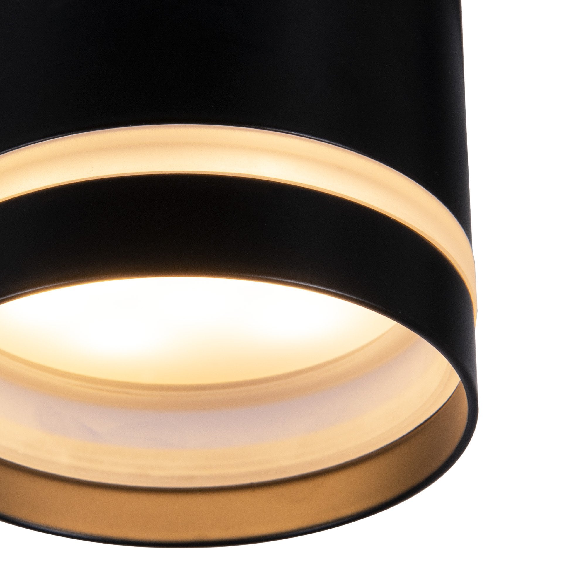 M8659 Split Spotlight Round Black