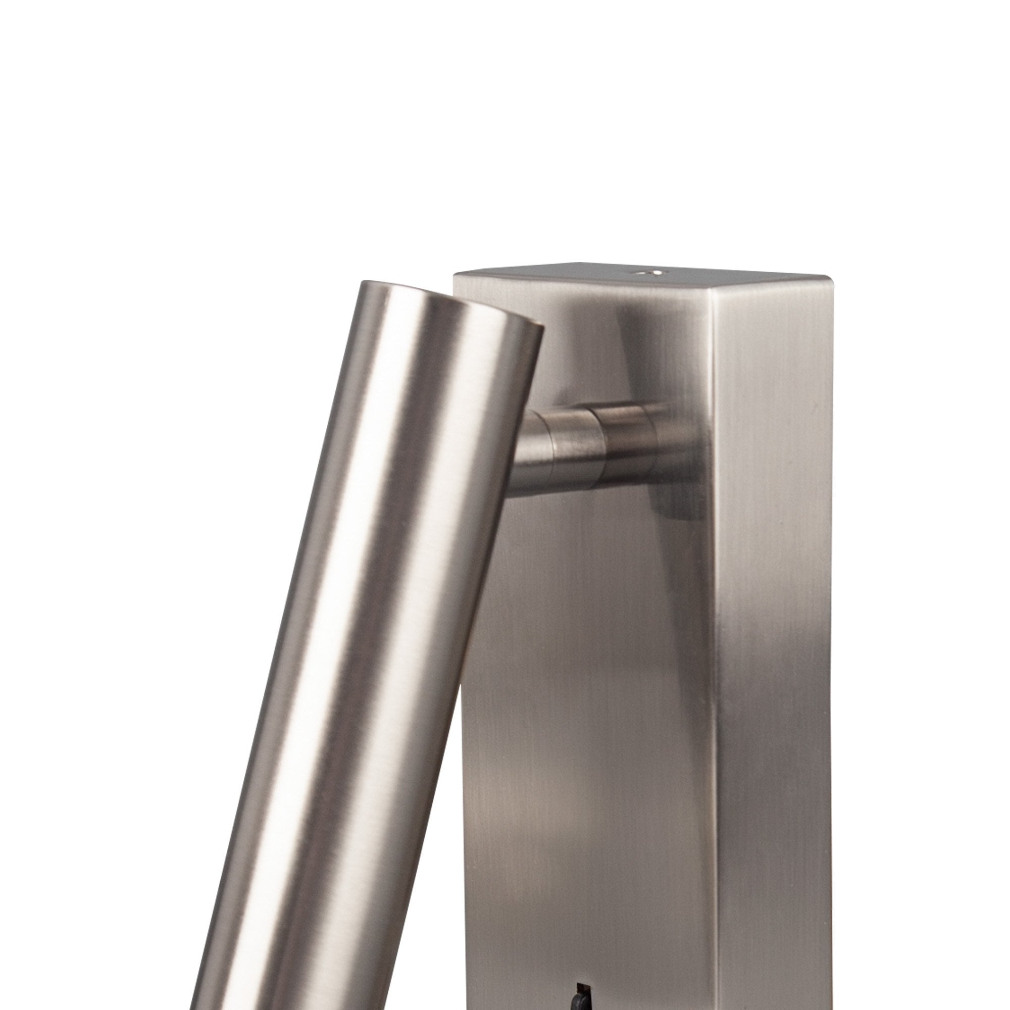 M8500 Tarifa II LED Wall/Reading Light Adjustable With USB-C Socket Satin Nickel