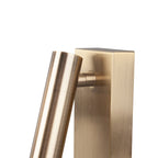 M8501 Tarifa II LED Wall/Reading Light Adjustable With USB-C Socket Antique Brass